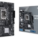 Asus Prime H610M-D D4 Mic ATX Motherboard, LGA 1700 Socket, DDR4 Support, PCIe 4.0, M.2 Slot, 1Gb Ethernet, HDMI, D-Sub, USB 3.2 Gen, SATA 6 Gbps, COM Port, LPT / RGB Header (90MB1A00-M0EAY0)