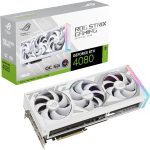 ASUS ROG Strix GeForce RTX™ 4080 White OC Edition Gaming Graphics Card (PCIe 4.0, 16GB GDDR6X, HDMI 2.1a, DisplayPort 1.4a)