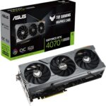 ASUS TUF Gaming NVIDIA GeForce RTX™ 4070 Ti Super OC Edition Gaming Graphics Card (PCIe 4.0, 16GB GDDR6X, HDMI 2.1a, DisplayPort 1.4a),RTX4070Ti|OC|Black