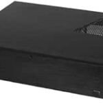 Silverstone Tek Aluminum Front Door/Steel Body Micro ATX Media Center/HTPC Case ML04B - Black