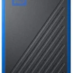 WD - 1TB My Passport Go Portable SSD + 64GB easystore USB Flash Drive Bundle - Black with Cobalt Trim WDBMCG0010BBT-WEBB