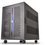 Thermaltake Core W200 Dual System Capable Extreme Water Cooling XL-ATX Fully Modular/Dismantle Stackable Tt Certified Super Tower Computer Case CA-1F5-00F1WN-00 Black