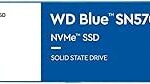 Western Digital 500GB WD Blue SN570 NVMe Internal Solid State Drive SSD - Gen3 x4 PCIe 8Gb/s, M.2 2280, Up to 3,500 MB/s - WDS500G3B0C