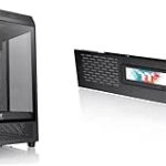 Thermaltake Tower 500 Vertical Mid-Tower Computer Chassis and LCD Panel Kit Bundle