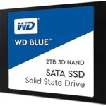 Western Digital 2TB WD Blue 3D NAND Internal PC SSD - SATA III 6 Gb/s, 2.5"/7mm, Up to 560 MB/s - WDS200T2B0A, Solid State Hard Drive