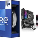 Intel Core i9-13900K Desktop Processor 24 cores (8 P-cores + 16 E-cores) 36M Cache, up to 5.8 GHz & ASUS ROG Maximus Z790 Hero (WiFi 6E) LGA 1700(Intel®13th&12th Gen) ATX Gaming Motherboard