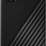 WD 1TB My Passport, Portable External Hard Drive, Black, backup software with defense against ransomware, and password protection, USB 3.1/USB 3.0 compatible – WDBYVG0010BBK-WESN