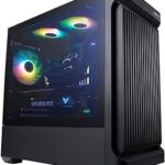 G.SKILL LT1 mATX Case with Tempered Glass Side Panel, Front Grill for Optimized Airflow - Black (GC-TKGW1-LT1)