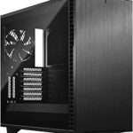 Fractal Design Define 7 Black Brushed Aluminum/Steel E-ATX Silent Modular Dark Tempered Glass Window Mid Tower Computer Case