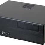 SilverStone Technology SST-GD05B-3.0-USA USB3.0 Aluminum/Steel Micro ATX HTPC Computer Case with 2 USB 3.0 Front Ports in Black GD05B-3.0-USA