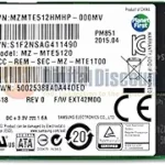 Samsung 512GB PM851 50mm SATA III (6G) mSATA SSD Solid State Drive - MZMTE512HMHP