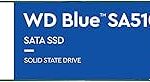 Western Digital 2TB WD Blue SA510 SATA Internal Solid State Drive SSD - SATA III 6 Gb/s, M.2 2280, Up to 560 MB/s - WDS200T3B0B