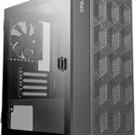 Antec NX200 M, Micro-ATX Tower, Mini-Tower Computer Case with 120mm Rear Fan Pre-Installed, Mesh Design in Front Panel Ventilated Airflow, NX Series, Black, (CJ11132623)