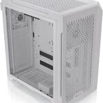 Thermaltake CTE C700 Air Snow ATX Mid Tower Chassis, Centralized Thermal Efficiency, Tempered Glass Side Panel, Up to 360mm AIO & 3 * 140mm Pre-Installed Fans - White