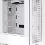 Thermaltake CTE T500 Air Snow E-ATX Full Tower with Centralized Thermal Efficiency Design; 3x140mm White CT140 Fans Pre-Installed; Tempered Glass Side Panel; CA-1X8-00F6WN-00; White