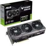 ASUS GEFORCE RTX 4070 TUF-RTX4070-12G-GAMING 12GB GDDR6X 192bit HDMI 3xDP RGB Graphics Card