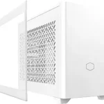 Cooler Master NR200P V2 White Mini-ITX PC Case, Top-Mount 240mm|280mm AIO, 356mm 3.5-Slot Verical GPU Mount, Compatible RX 7900 XTX|RTX 4090|4080 Super, Tempered Glass, USB Type-C, DIY