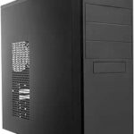 Antec Mid-Tower Case with 2X USB 3.0 Ports Durable Steel Bottom & Front Side Vents Case - Black - VSK4000E-U3