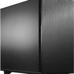 Fractal Design Define 7 Black Solid Brushed Aluminum/Steel E-ATX Silent Modular Mid Tower Computer Case