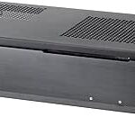 SilverStone Technology ML06B 0.8mm Steel Body Mini-Itx Media Center/HTPC Computer Case with Aluminum Front Panel ML06B-x