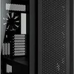 CORSAIR 7000D AIRFLOW Full-Tower ATX PC Case – High-Airflow Front Panel – Spacious Interior – Easy Cable Management – 3x 140mm AirGuide Fans with PWM Repeater Included – Black