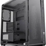 Thermaltake Core P6 Tg Dual Form Transformable/2 Way Layout Atx Mid Tower Computer Case Black, Ca-1V2-00M1Wn-00