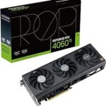 ASUS ProArt GeForce RTX 4060 Ti OC Edition 16GB GDDR6 Gaming Graphics Card (NVIDIA GeForce RTX4060Ti DLSS 3, PCIe 4.0, 1x HDMI 2.1a, 3X DisplayPort 1.4a, PROART-RTX4060TI-O16G)