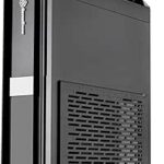 SilverStone Technology Mini-ITX Slim Small Form Factor Computer Case with Handle ML08B-H