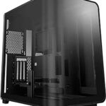 MSI MEG Maestro 700L PZ Mid Tower Gaming Case, Aluminum Unibody Design, Support Back-Connect Motherboard, One Piece 270-degree Panoramic Tempered Glass