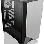 Thermaltake H550 TG ARGB MATX/ATX Mid Tower PC Gaming Case/Aluminium/Tempered Glass - Black