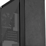 SilverStone Technology Micro-ATX Glass Computer Case PS15B-G