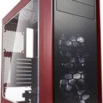 Fractal Design FD-CA-FOCUS-RD-W Focus G ATX Mid Tower Computer Case Mystic Red