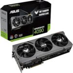 ASUS TUF Gaming GeForce RTX 4090 24GB Gaming Graphics Card (DLSS 3, PCIe 4.0, 24GB GDDR6X, HDMI 2.1a, DisplayPort 1.4a, TUF-RTX4090-24G-GAMING)