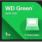 Western Digital 1TB WD Green Internal SSD Solid State Drive - SATA III 6 Gb/s, 2.5/7mm, Up to 545 MB/s - WDS100T3G0A