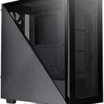 Thermaltake Divider 300 Triangular Tempered Glass Type-C (USB 3.1 Gen 2) Water Cooling Ready ATX Mid Tower Computer Case CA-1S2-00M1WN-00