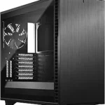 Fractal Design Define 7 Black Brushed Aluminum/Steel E-ATX Silent Modular Tempered Glass Window Mid Tower Computer Case