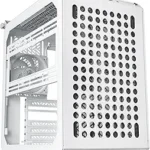 Cooler Master Qube 500 Flatpack - Mid-Tower ATX PC Case, Fully Modular, 1 x 120 mm Pre-installed SF White Rear Fan, Vertical GPU Mount, Supports EATX Motherboards & Dual 280mm Radiators – White