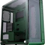 Thermaltake The Core P6 TG Racing Green Edition transformable ATX Mid Tower Fully Modular Computer Case with Tt LCS Certification CA-1V2-00MCWN-00