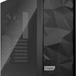 Fractal Design Meshify 2 Compact Black ATX Flexible High-Airflow Light Tinted Tempered Glass Window Mid Tower Computer Case