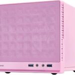 SilverStone Technology Ultra Small Form Factor Computer Case Mini-ITX in Pink SG13P