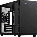 ASUS Prime AP201 Black MicroATX Supports 338mm Graphics Cards, 360mm Coolers, Standard ATX PSUs, Tool-Free Side Panels, Tempered Glass Front Panel, USB Type-C