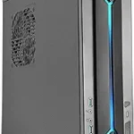 SilverStone Technology Gaming Slim Computer Case for Mini-Itx with Integrated RGB Lighting Cases (SST-RVZ03B-USA)